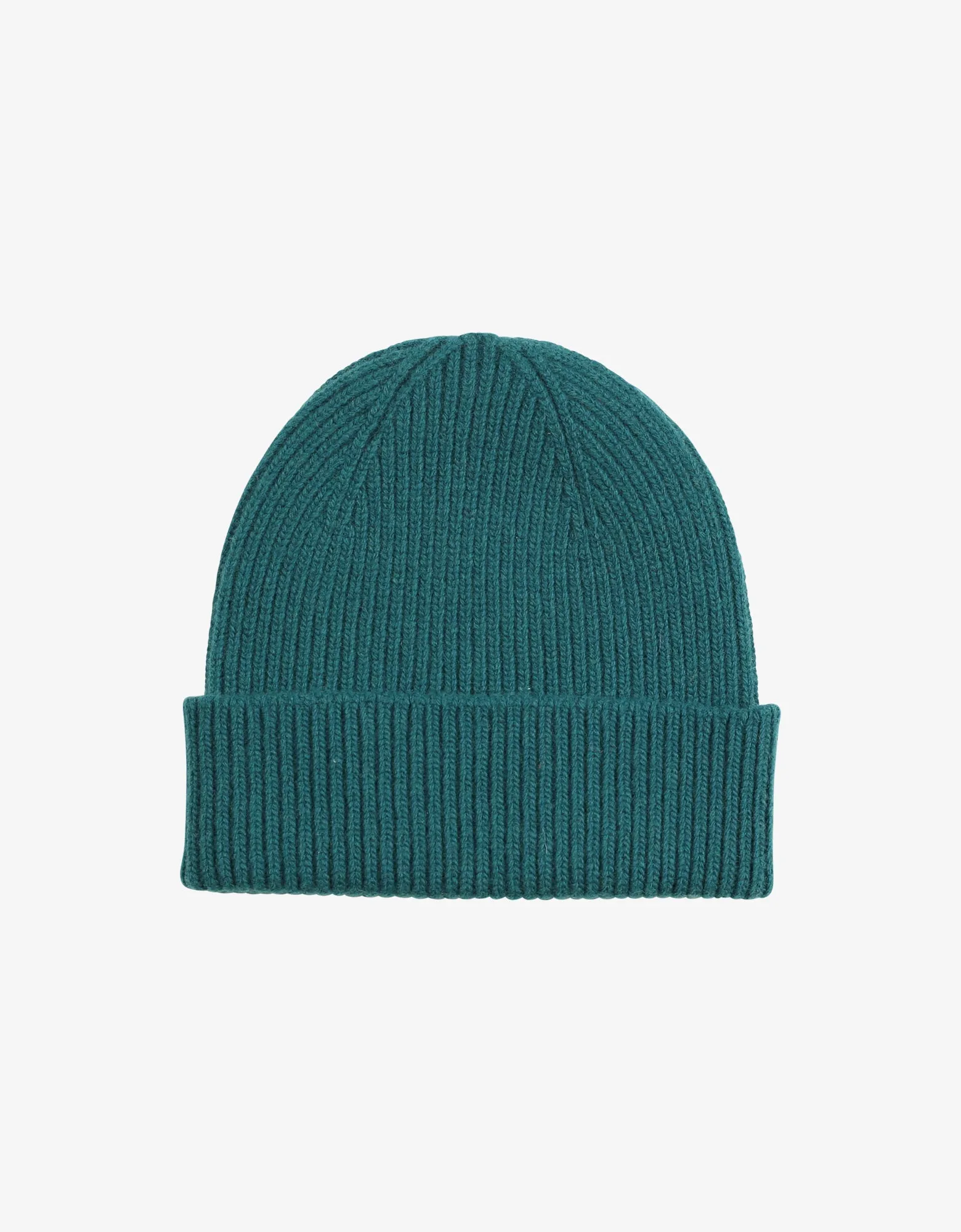 Merino Wool Beanie - Ocean Green