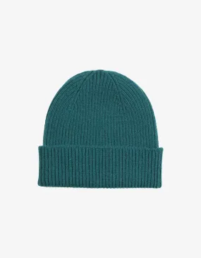 Merino Wool Beanie - Ocean Green