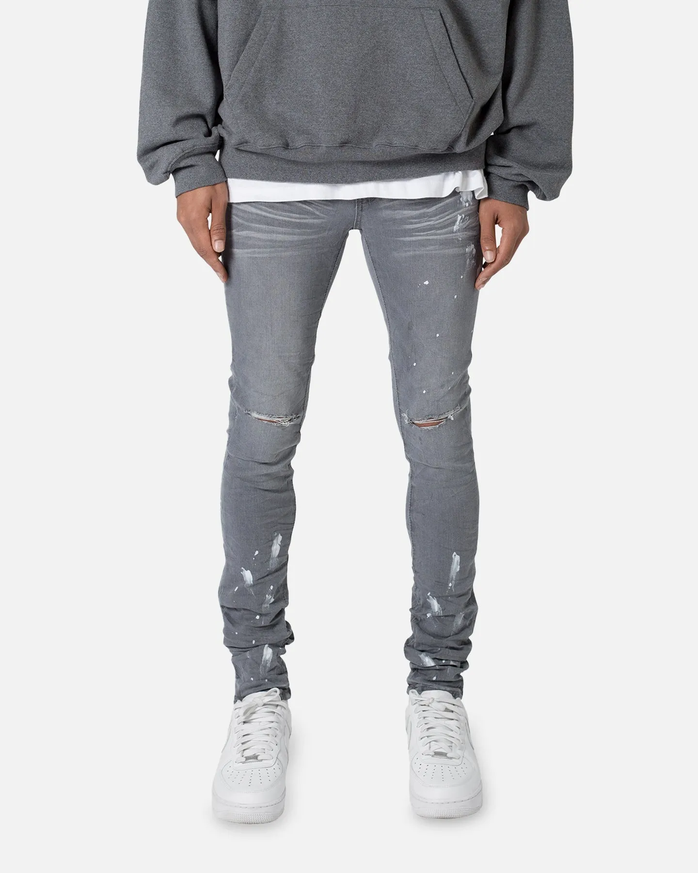 MNML X504 Skinny Denim Jeans Grey