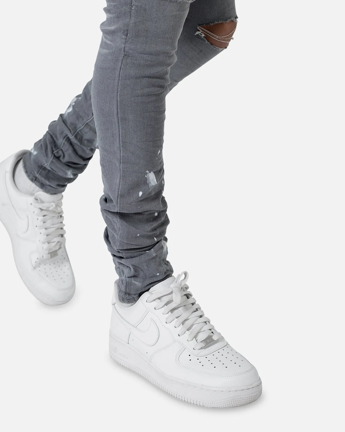 MNML X504 Skinny Denim Jeans Grey