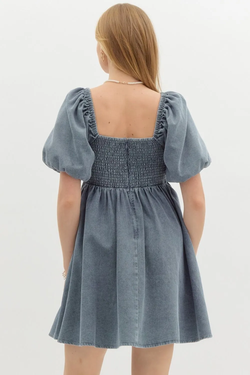 Montana Skies Dress - Denim