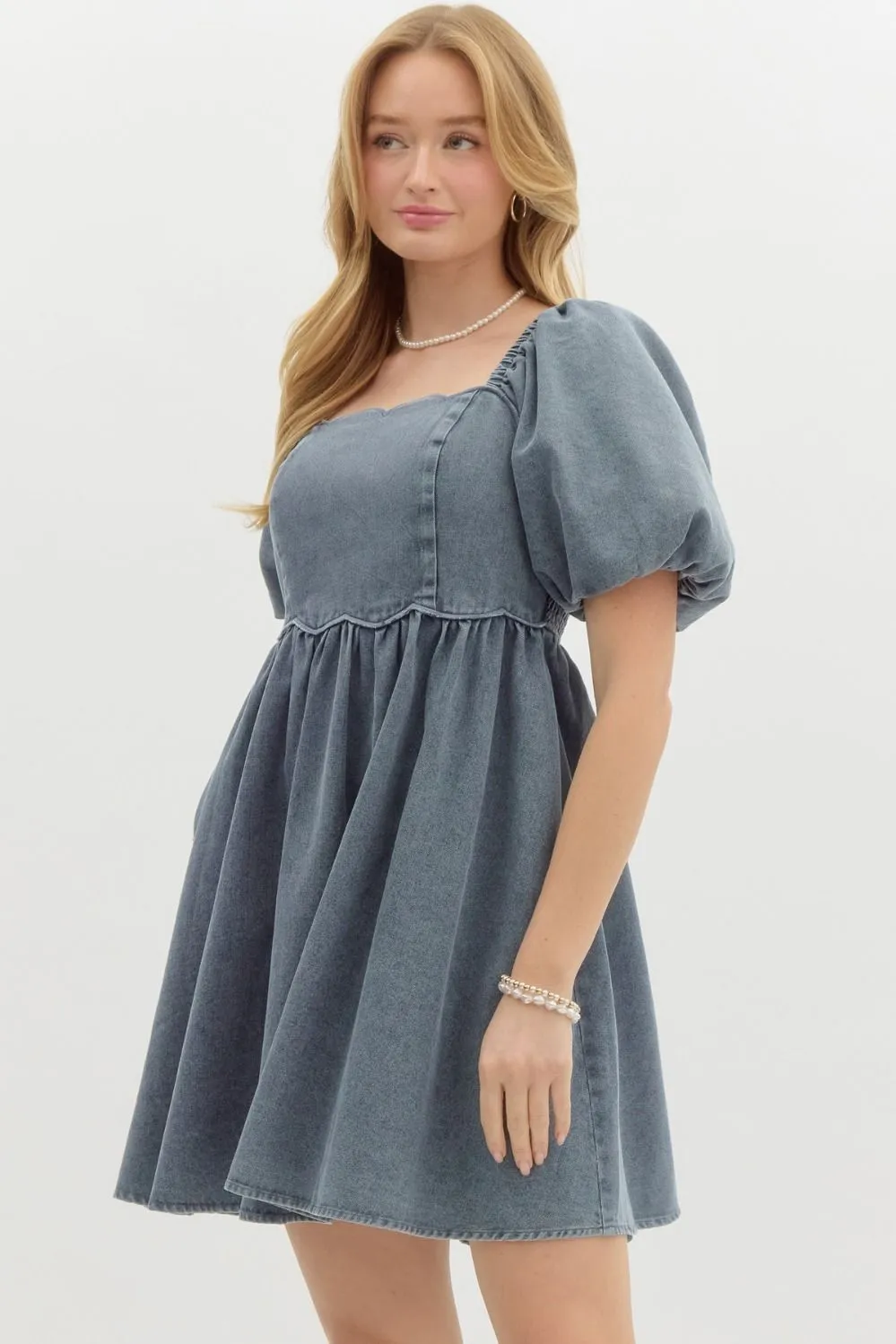 Montana Skies Dress - Denim