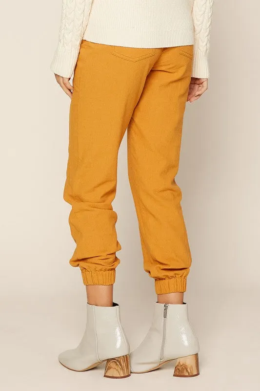 Mustard Jogger Pants