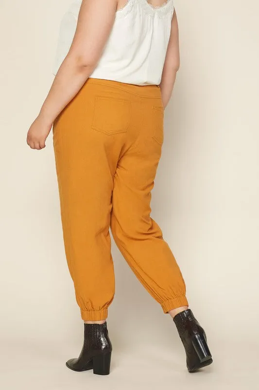 Mustard Jogger Pants