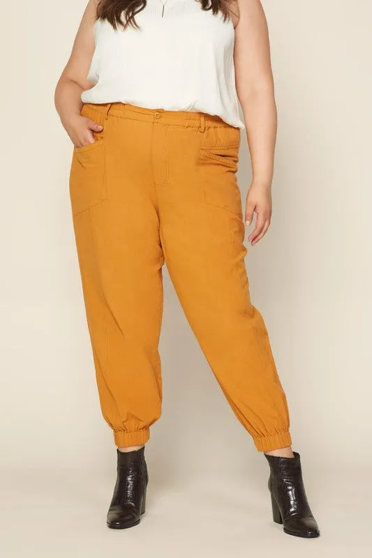 Mustard Jogger Pants