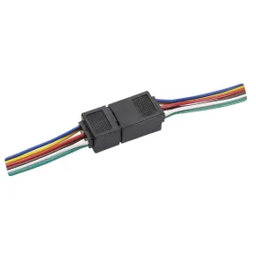 Narva 6 Way Weatherproof Harness Connector - 56296BL