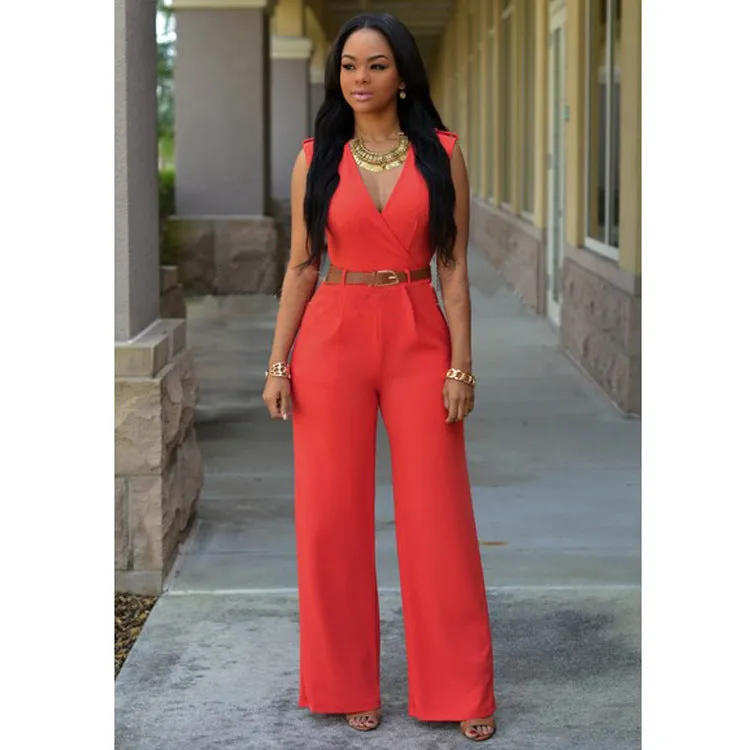 New women fashion jumpsuits Siamese pants