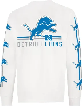 NFL Official Adults Super Soft Supreme Long Sleeve T-Shirt - Unisex|Detroit Lions