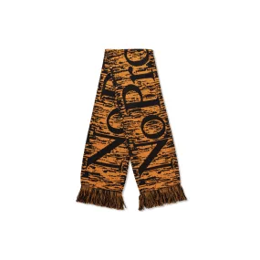 No Problemo Glitch Scarf - Orange