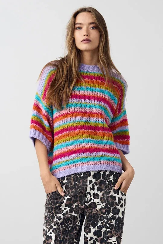 Noella Mimi Rainbow Combo Pullover