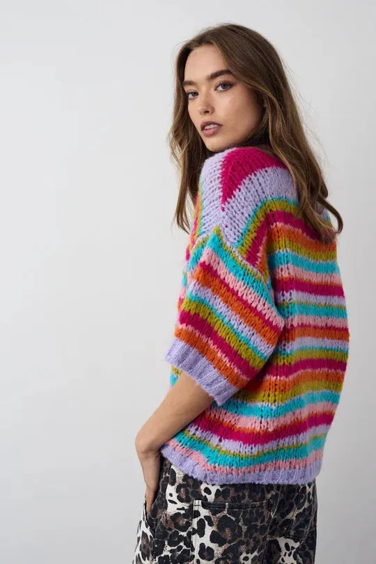 Noella Mimi Rainbow Combo Pullover