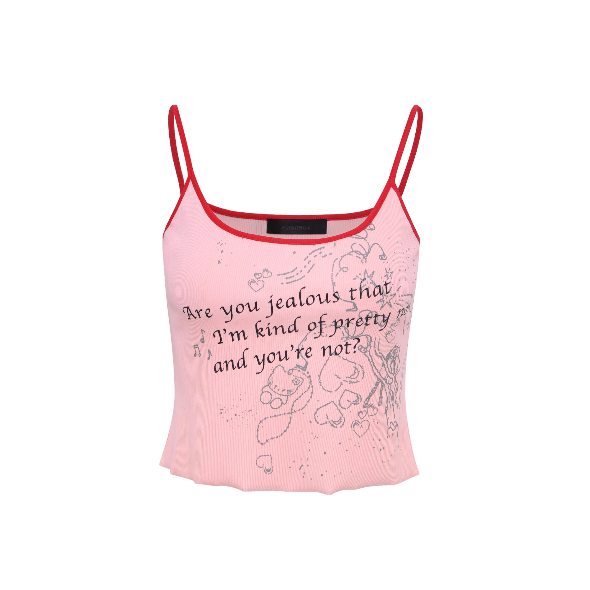 One Layer Of Icing Tank Top in Pink