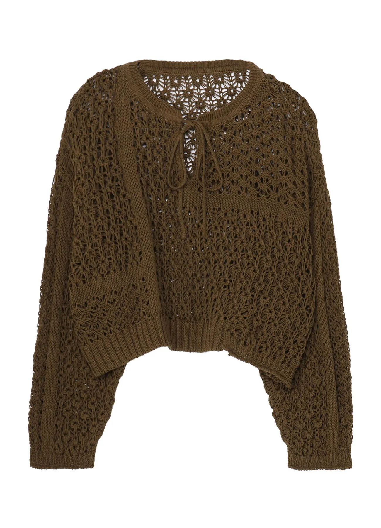 OPENWORK DESIGN HENRY WIDE SLEEVE PULLOVER