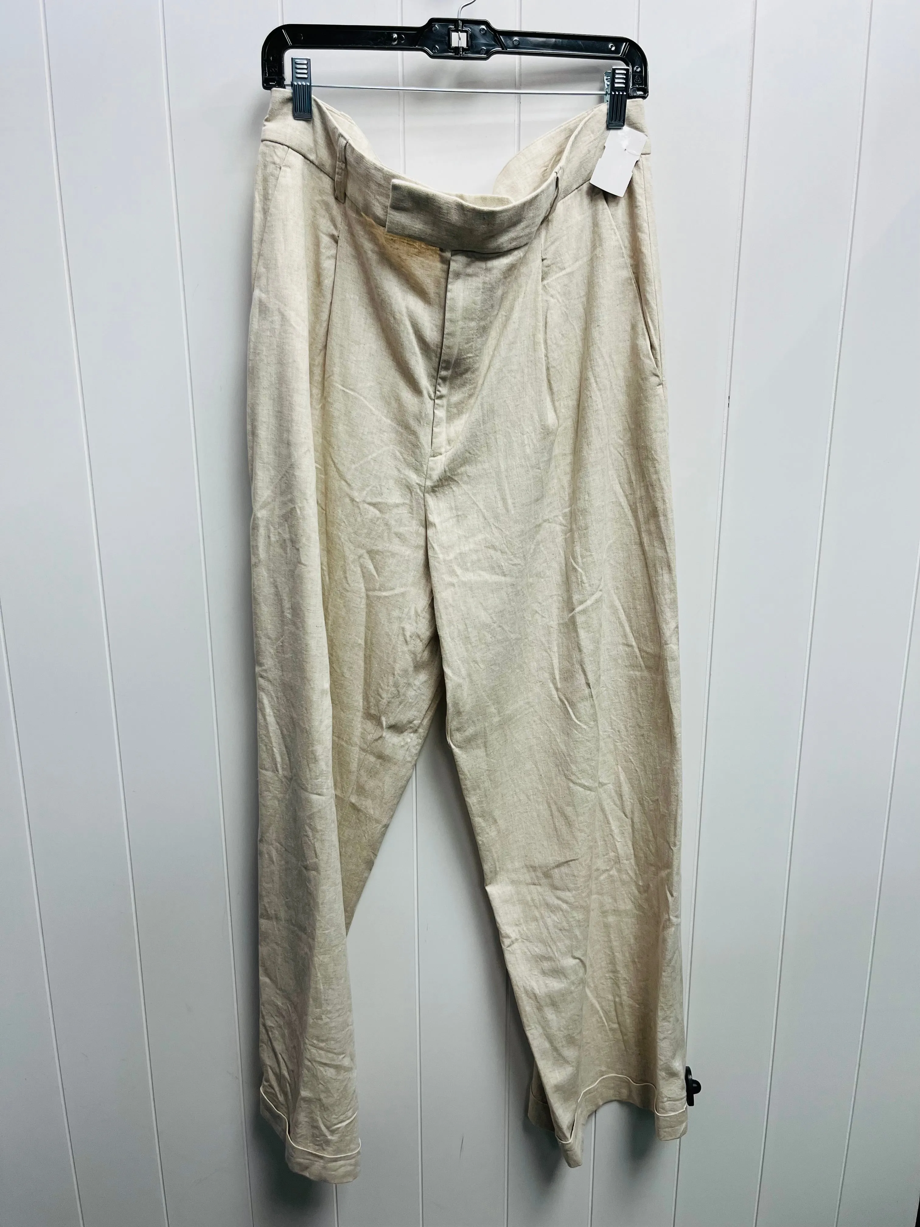 Pants Dress By Banana Republic In Cream, Size: 16