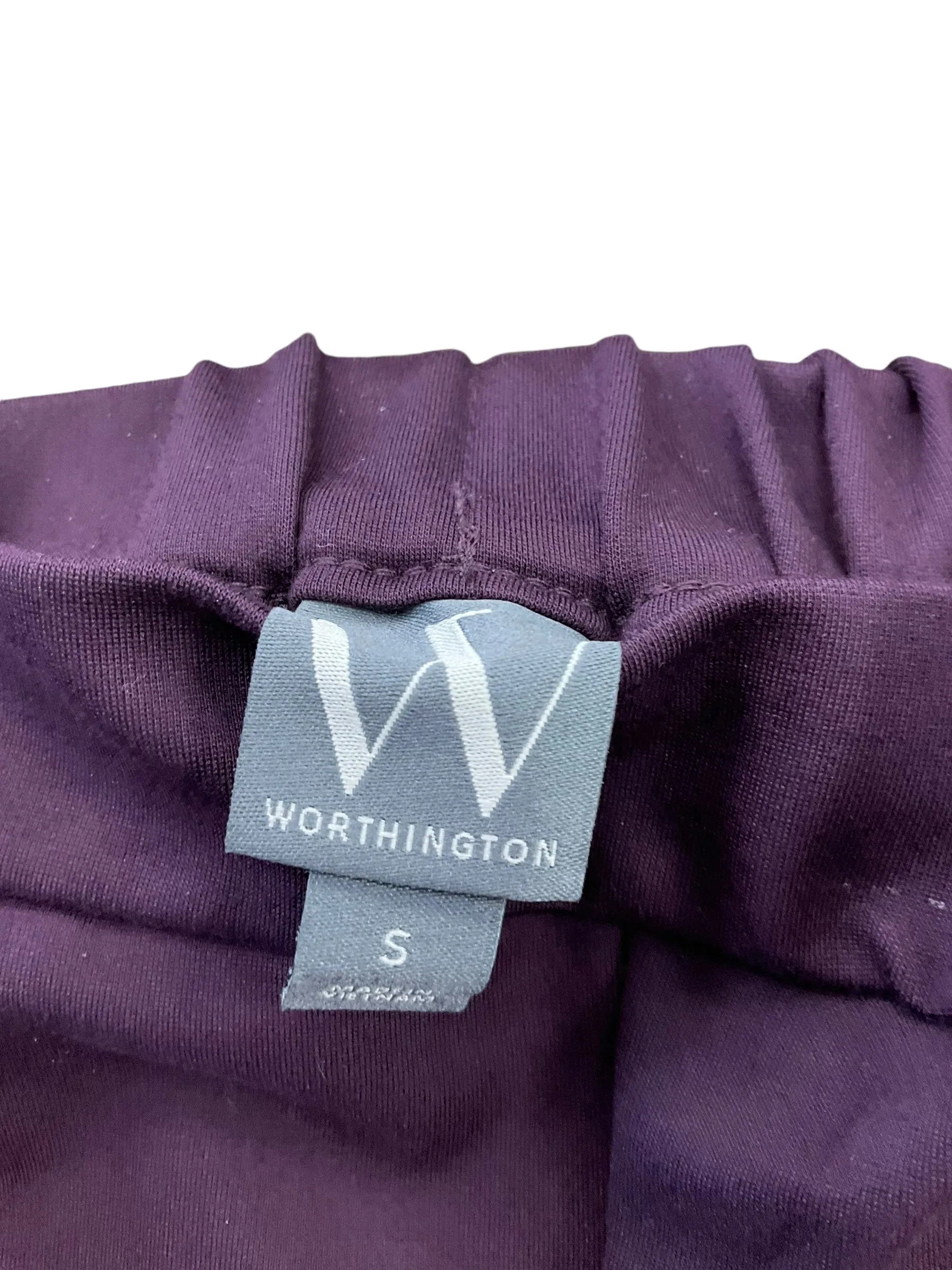 Pants Dress By Worthington In Purple, Size: S