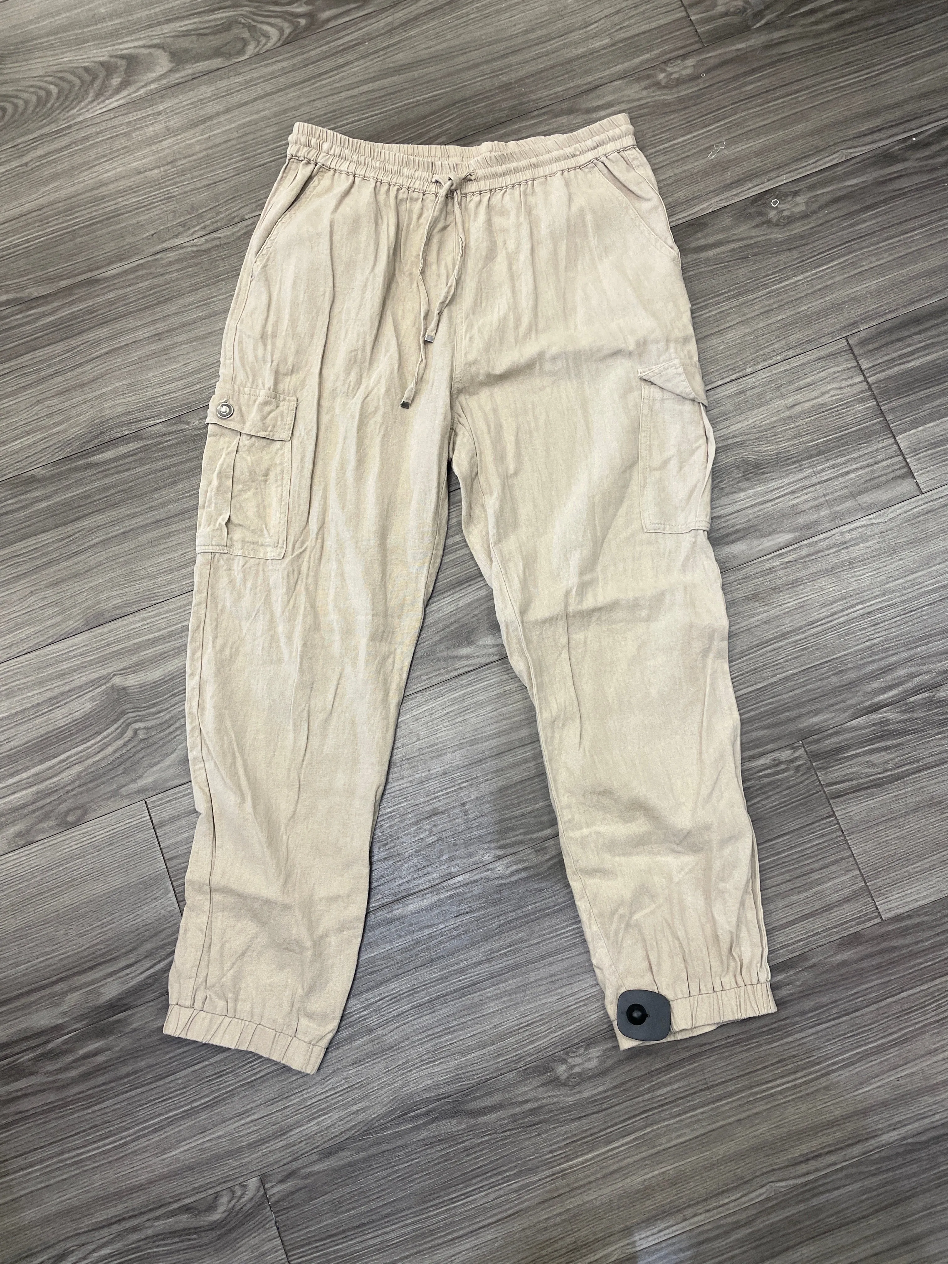 Pants Joggers By Love Tree In Tan, Size: L