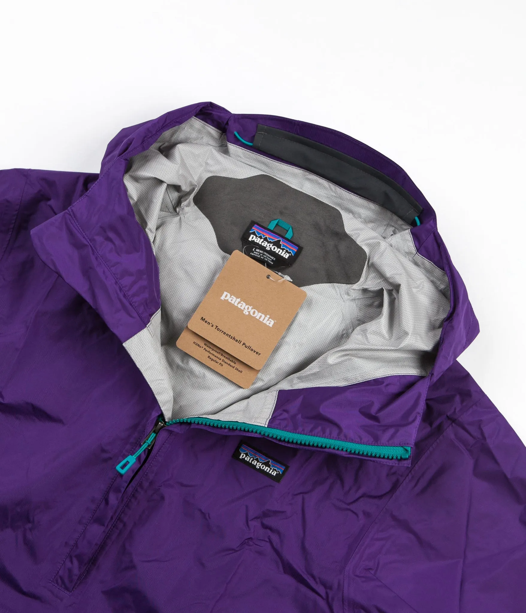 Patagonia Torrentshell Pullover Jacket - Purple