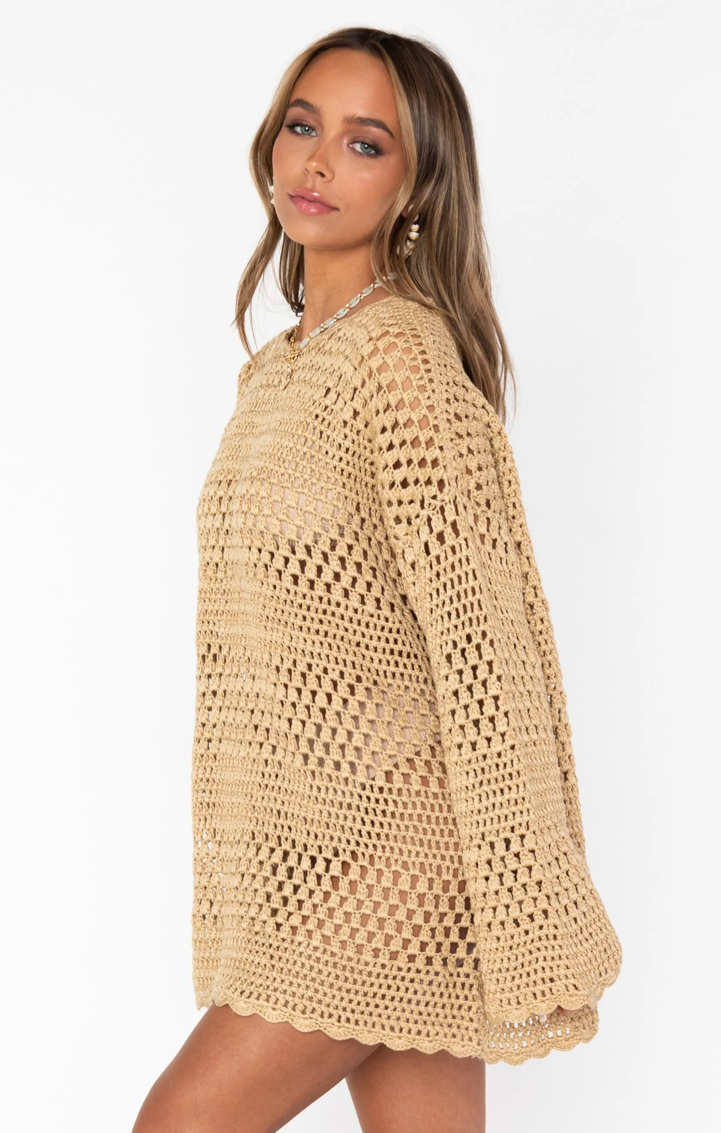 Paula Pullover ~ Latte Crochet