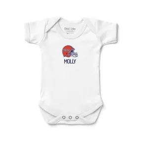 Personalized Florida Gators Helmet Bodysuit