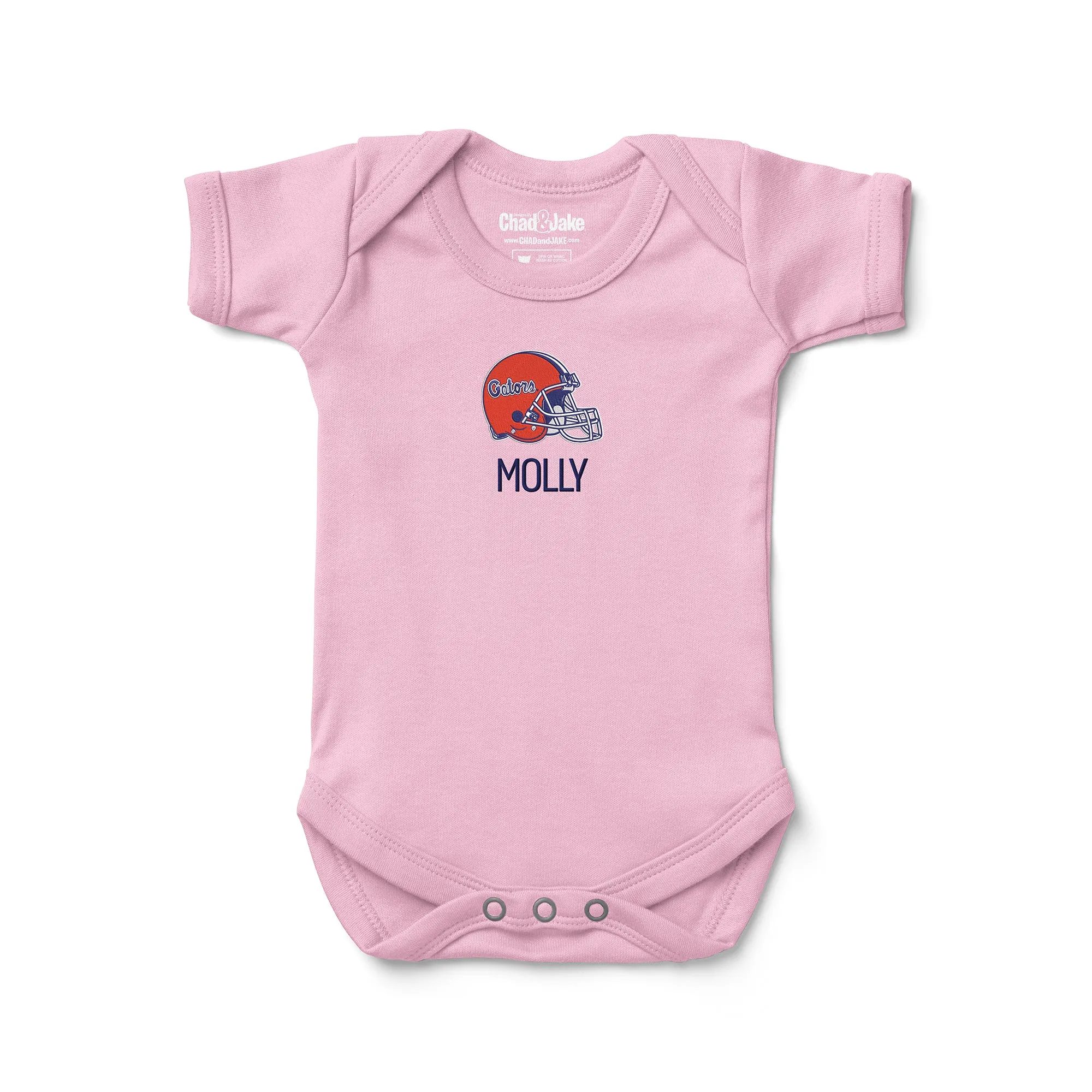 Personalized Florida Gators Helmet Bodysuit