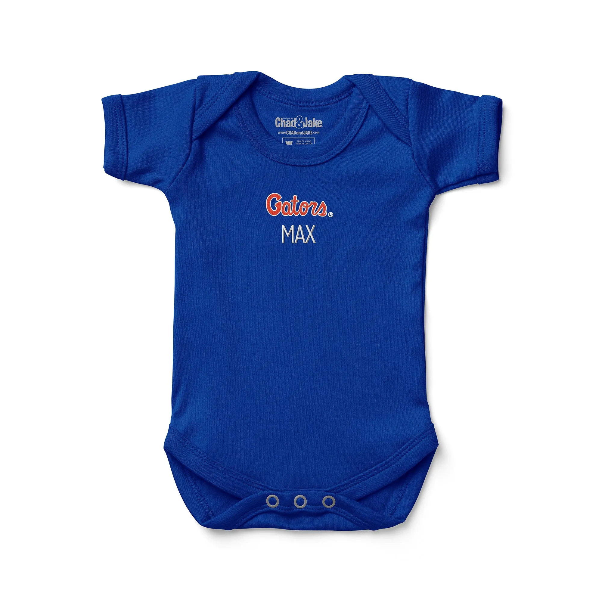 Personalized Florida Gators Script Gators Bodysuit