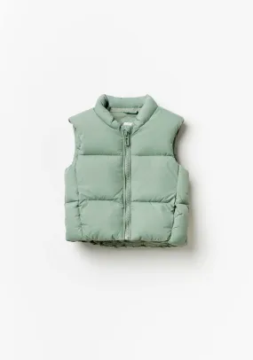 Plain Gilet - Green