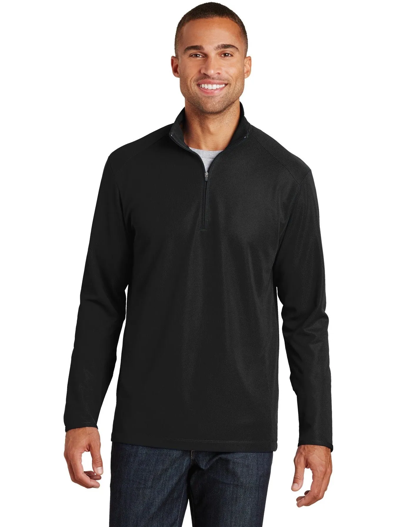 Port Authority Pinpoint Mesh 1/2-Zip