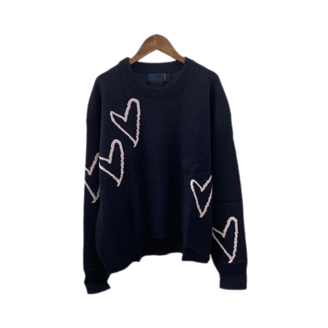 Pre Order:  Love Woolen Knitted Loose Sweater