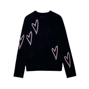 Pre Order:  Love Woolen Knitted Loose Sweater