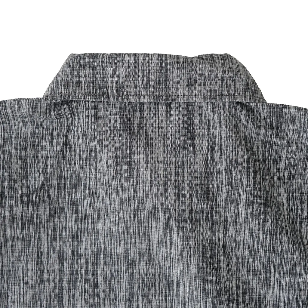 Pure Blue Japan Black Kasuri Chambray Shirt