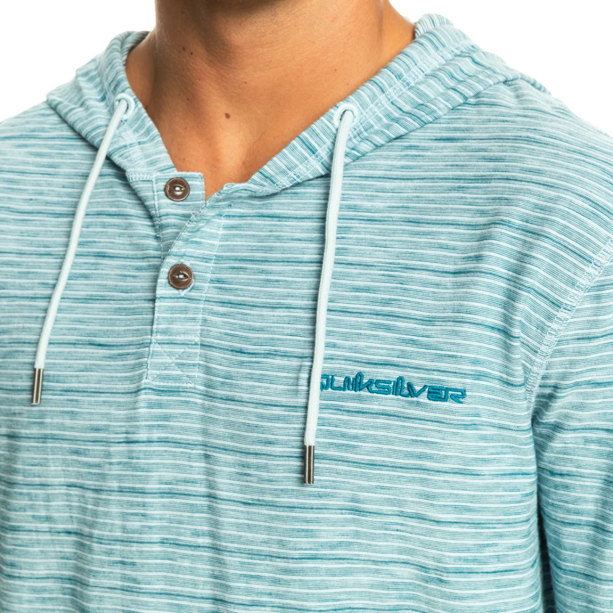 Quiksilver Kentin Long Sleeve Hooded Pullover T-Shirt