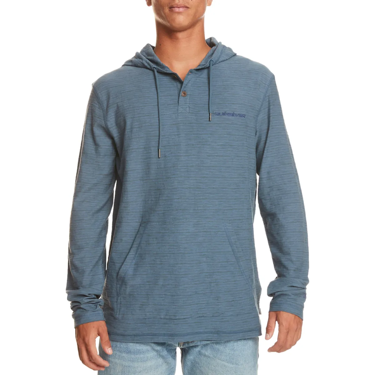 Quiksilver Kentin Long Sleeve Hooded Pullover T-Shirt