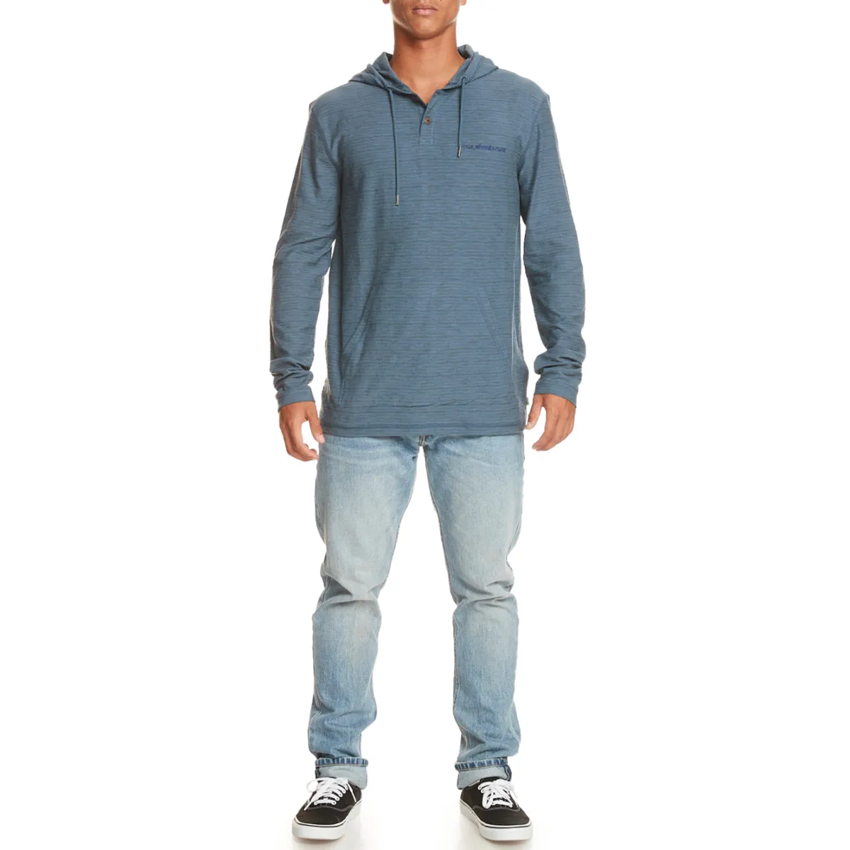 Quiksilver Kentin Long Sleeve Hooded Pullover T-Shirt