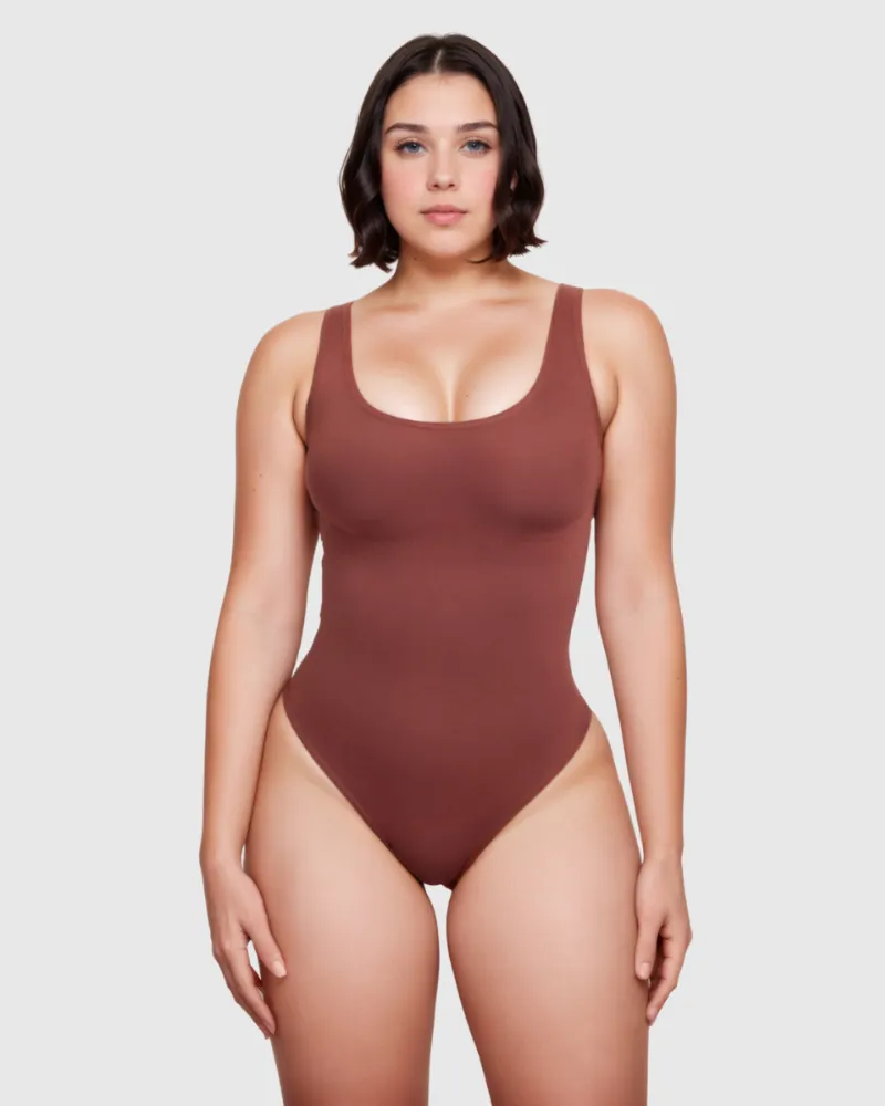 Revenge Body Square Neck Snatched Bodysuit