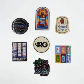 RG x Natty Light Sticker Pack