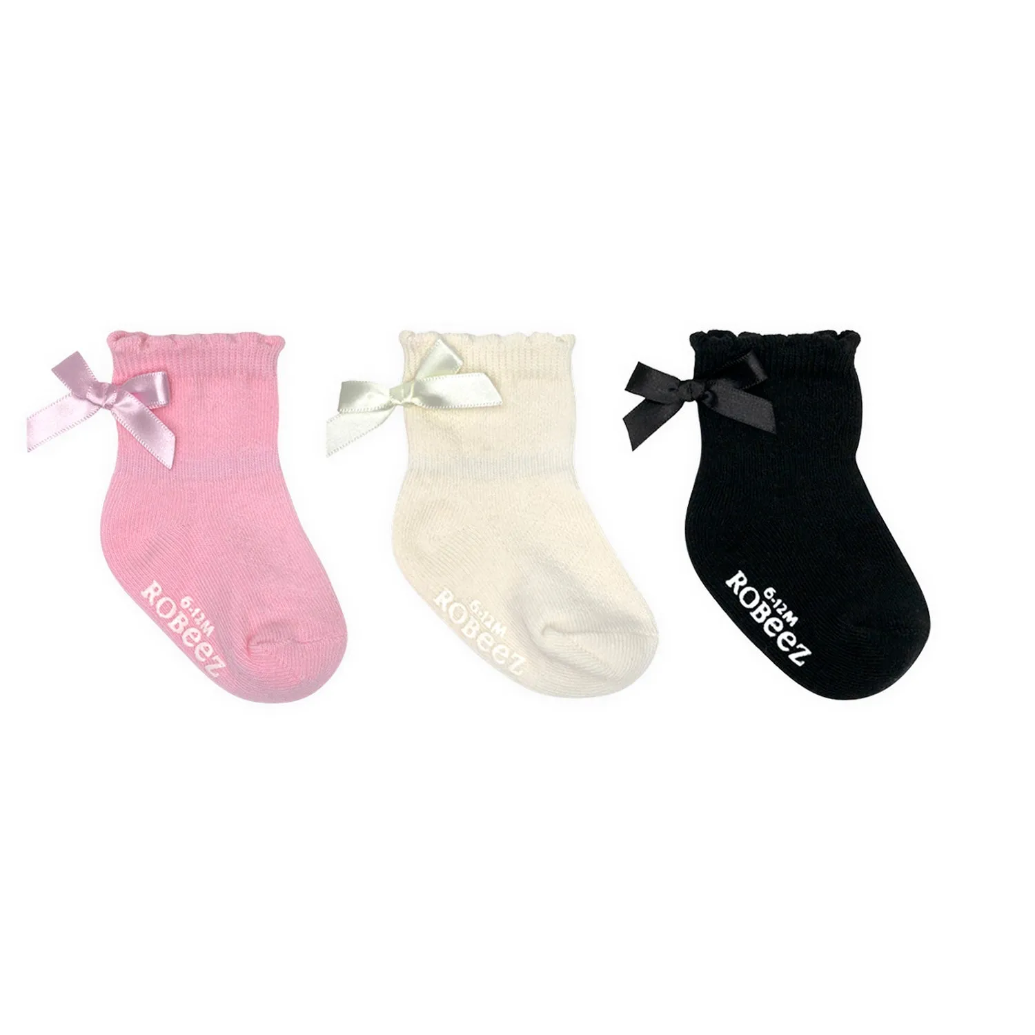 Robeez Socks 3-Pack / Girl - Sofia's Classics