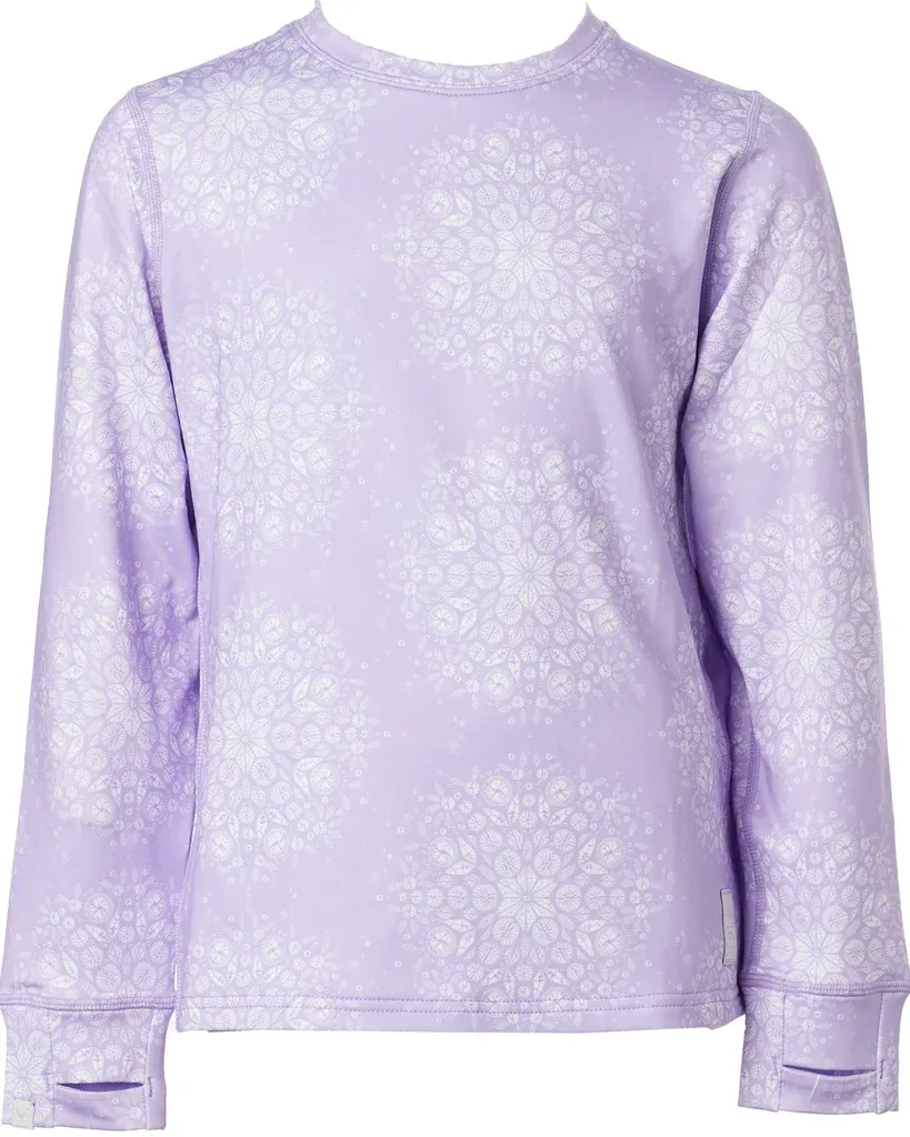 Rojo Girls Crew Neck Top Lumi Lavender