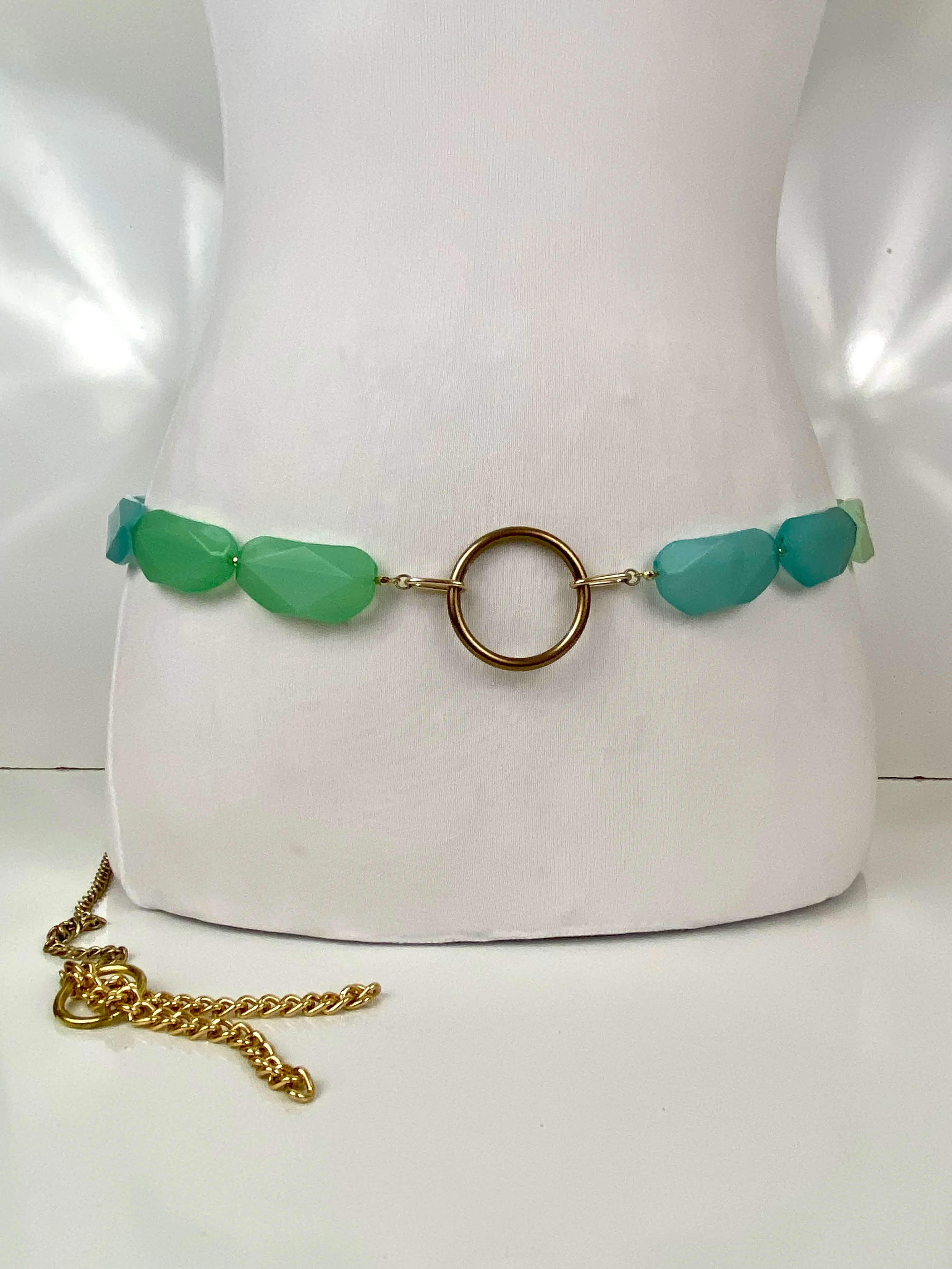 Sea colored tone belt