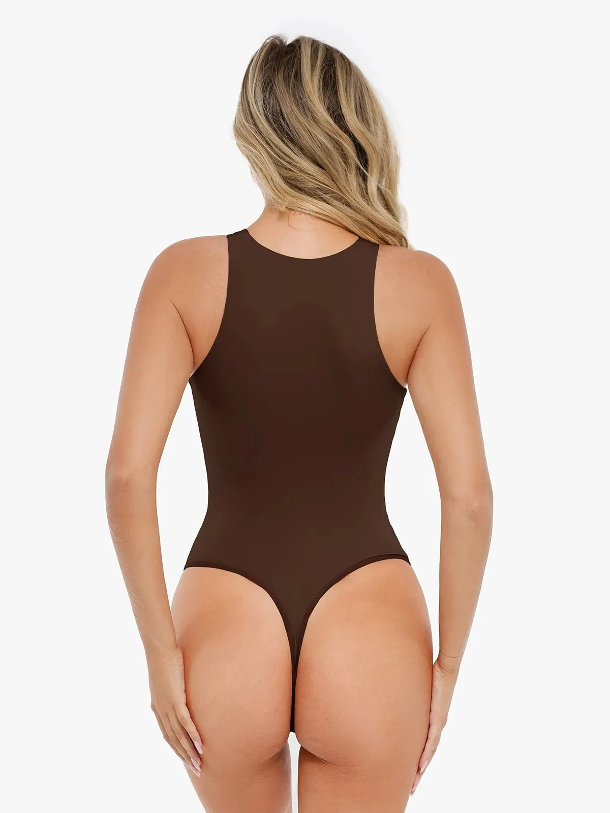 Shapewear Cloudsense Sleeveless Cutaway Round Neck Bodysuit