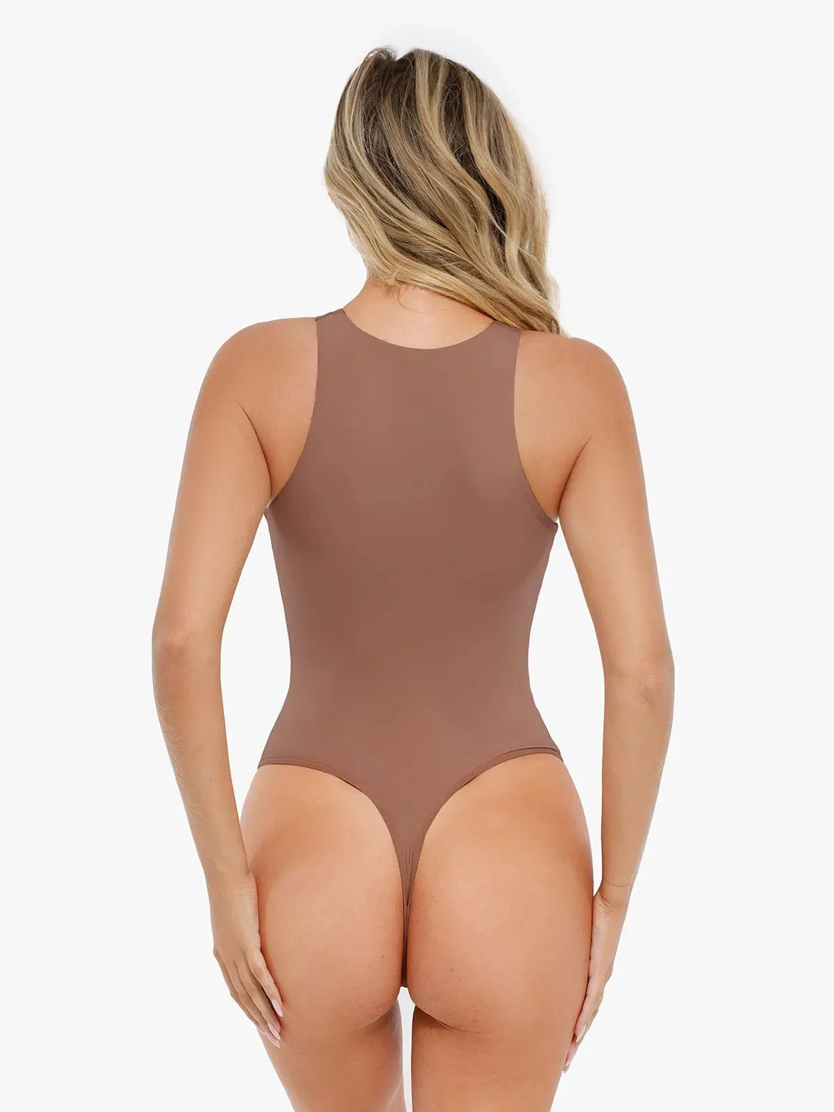 Shapewear Cloudsense Sleeveless Cutaway Round Neck Bodysuit