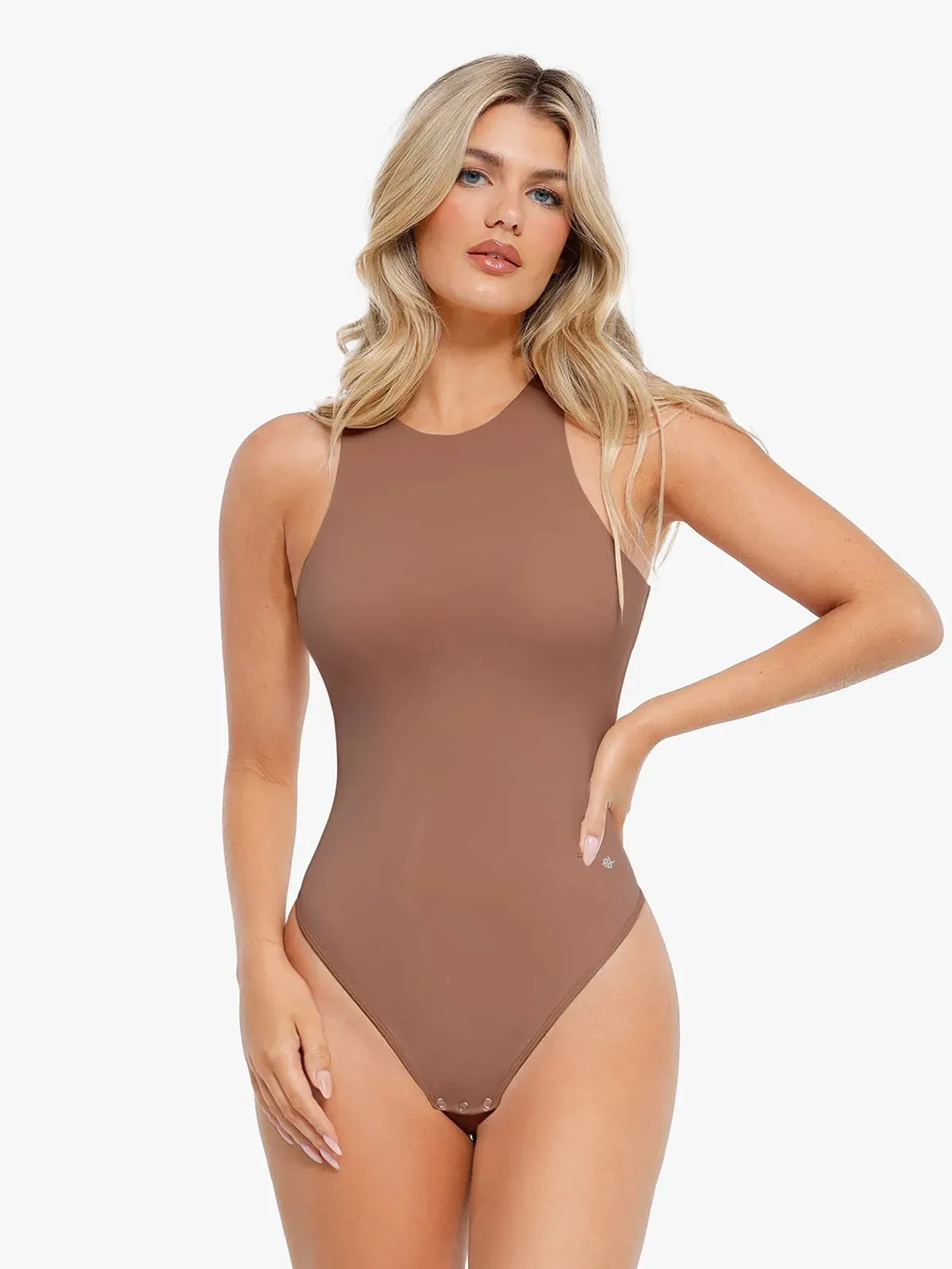 Shapewear Cloudsense Sleeveless Cutaway Round Neck Bodysuit