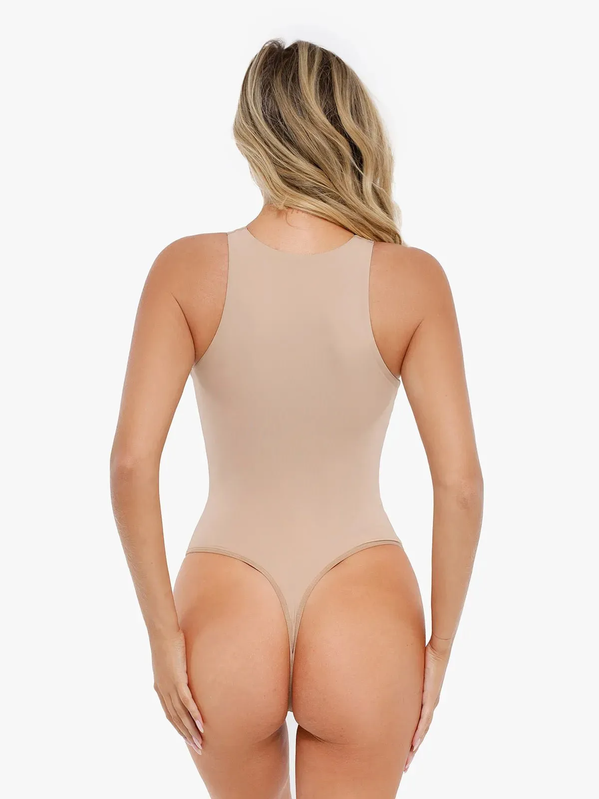 Shapewear Cloudsense Sleeveless Cutaway Round Neck Bodysuit