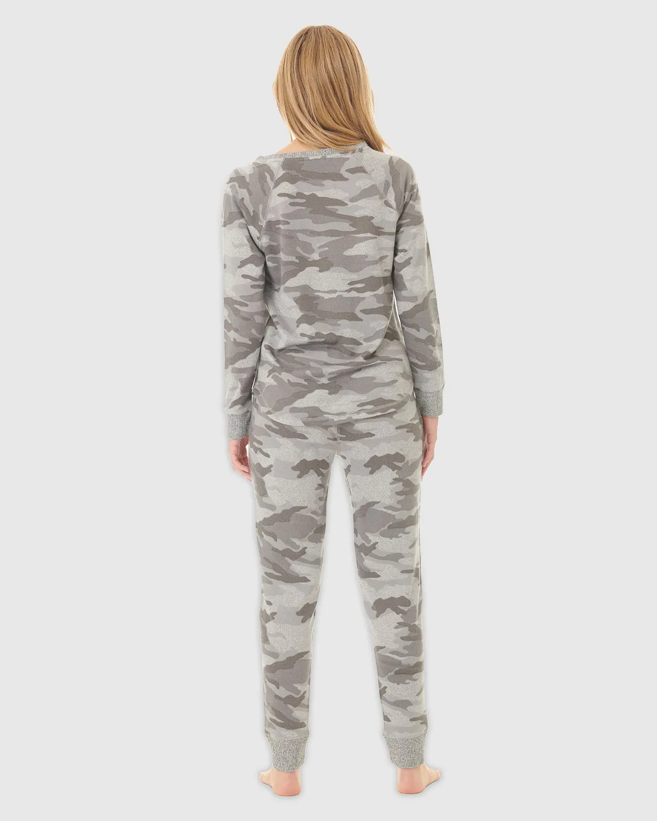 Smokey Camo Hacci Long Sleeve PJ Set