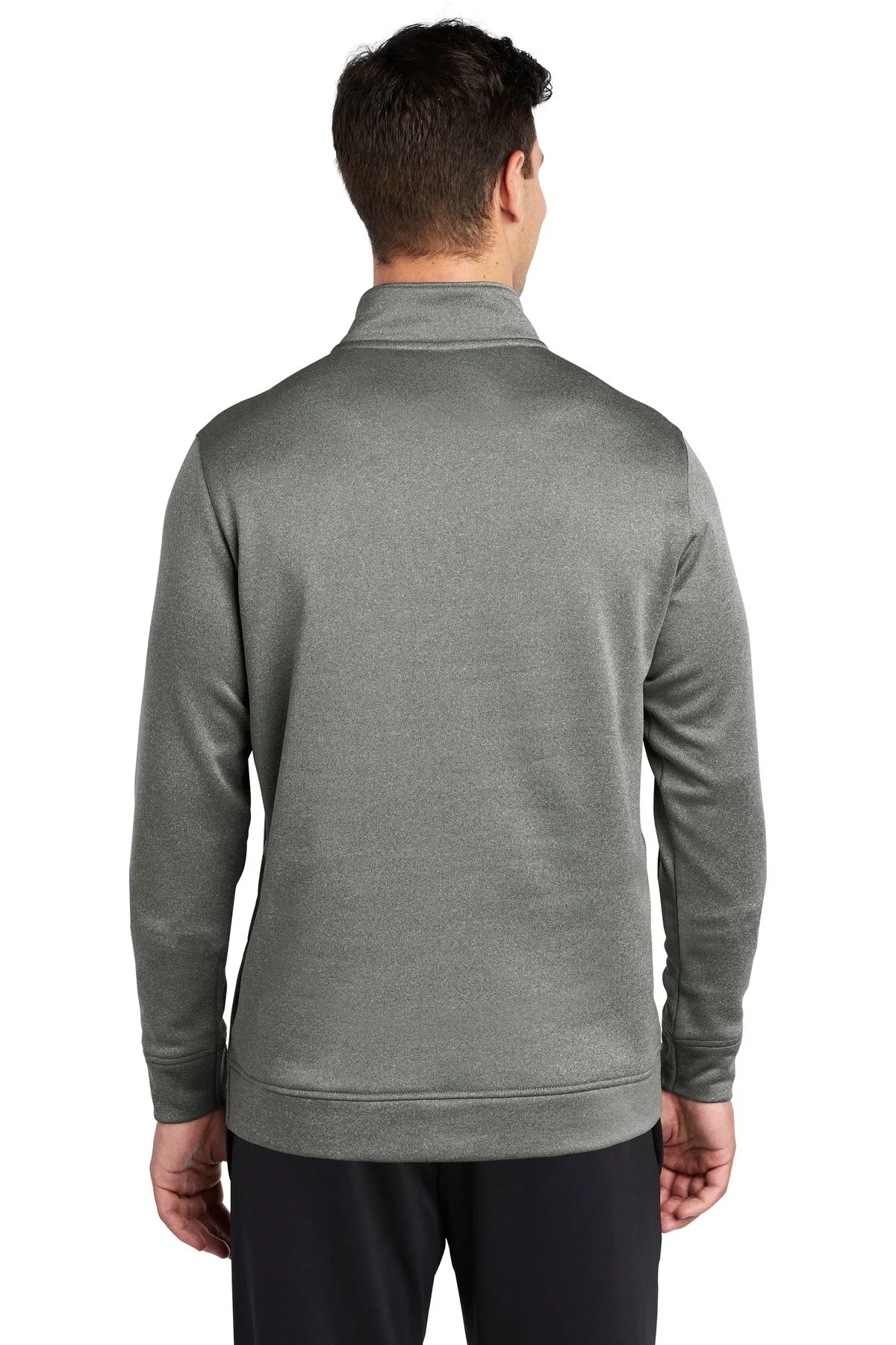 Sport-Tek ® PosiCharge ® Sport-Wick ® Heather Fleece 1/4-Zip Pullover. ST263