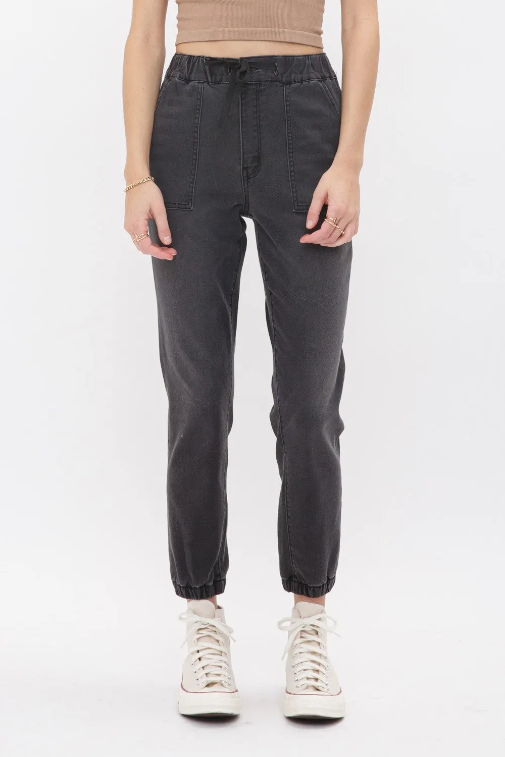 Super High Rise Mom Fit Jogger | Mica **DEAL-COUPON EXCLUDED