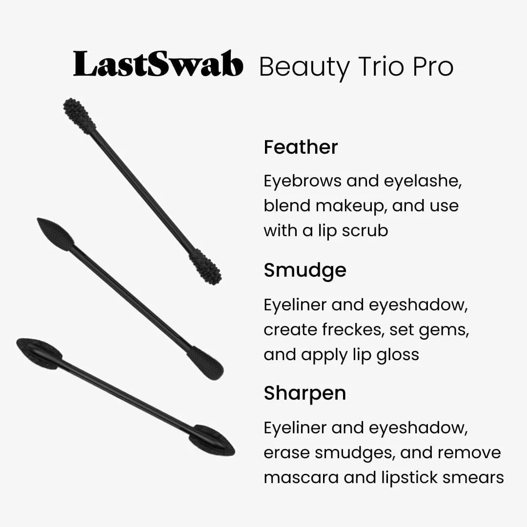 Sustainable Makeup Toolkit - LastSwab Beauty Trio Pro | By LastObject