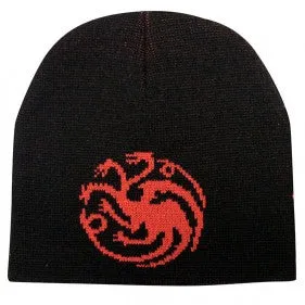 Targaryen Beanie   Scarf Set: Game of Thrones