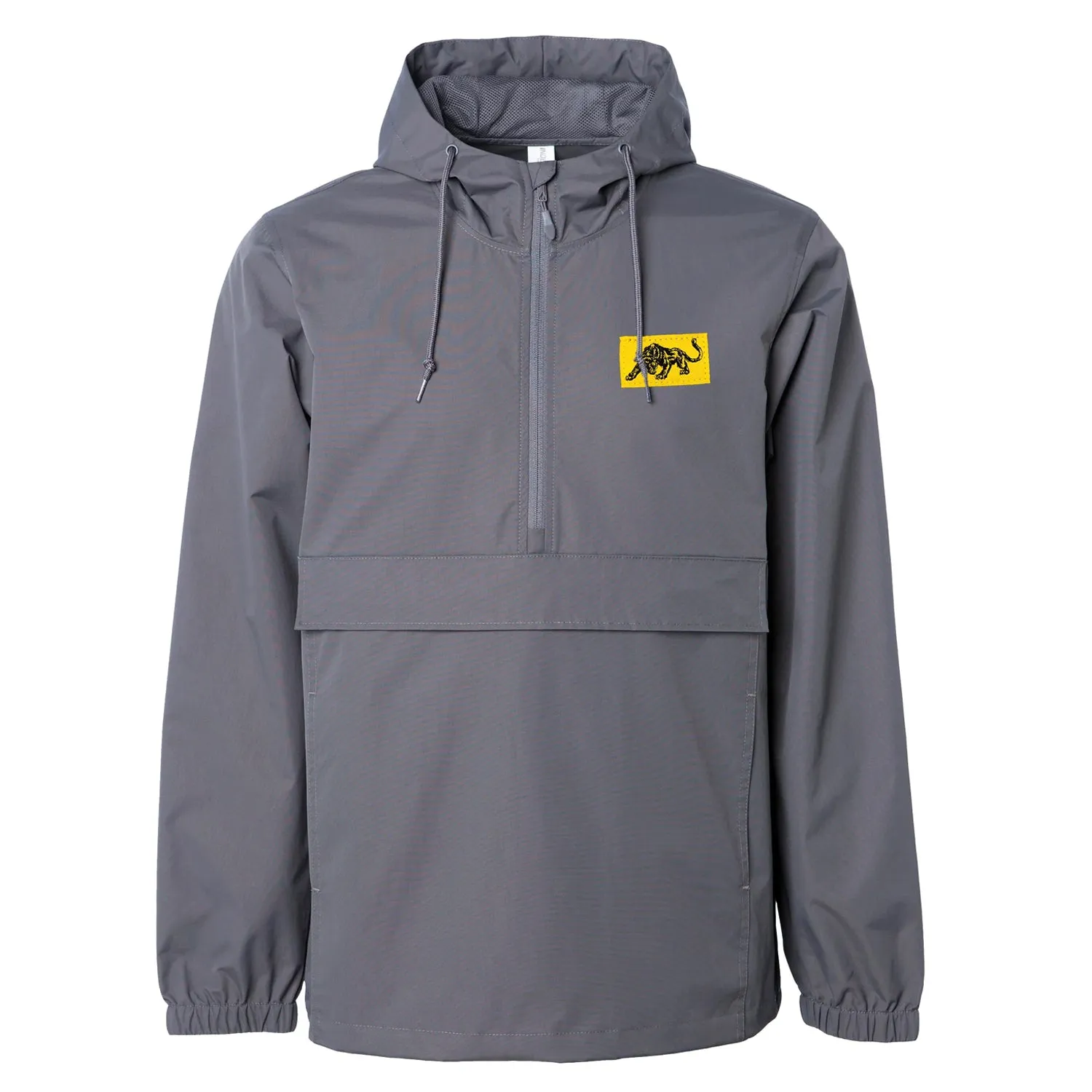 The Aggrolites - Logo & Panther - Graphite - Windbreaker