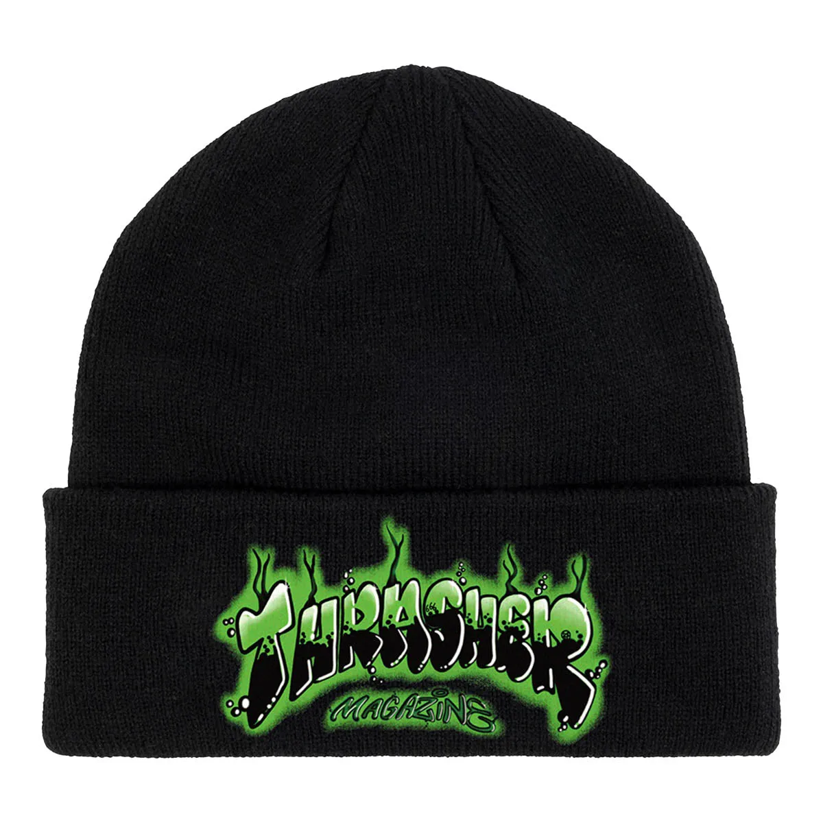 Thrasher - Airbrush Patch Beanie Black