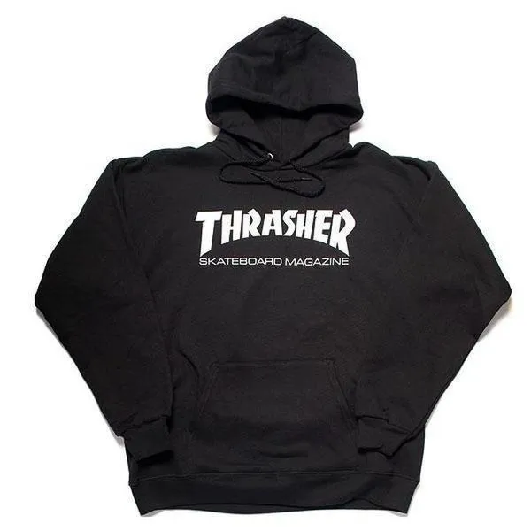 Thrasher Skate Mag Pullover Hoody Black